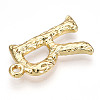 304 Stainless Steel Pendants STAS-N117-01G-R-2