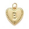 Rack Plating Real 18K Gold Plated Brass Pendants KK-E260-01G-B-1