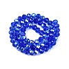 Electroplate Glass Beads Strands LS-EGLA-A044-T8mm-L31-3