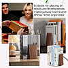 Wooden Bookends AJEW-WH0752-106-4