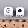 Opaque Acrylic Beads SACR-T035-03G-4