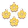 Alloy Enamel Pendants X-ENAM-S121-115L-1