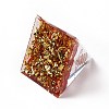 Resin Orgonite Pyramid Home Display Decorations G-PW0004-56A-02-4