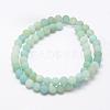 Natural Amazonite Beads Strands G-K209-03A-6mm-2