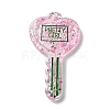 Acylic Pendant with Glitter Powder OACR-H035-01G-1