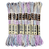 10 Skeins 6-Ply Polyester Embroidery Floss OCOR-CY0002-99A-1