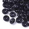 Synthetic Blue Goldstone European Beads G-Q503-02-1