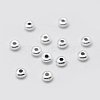 Rondelle 925 Sterling Silver Spacer Beads STER-N013-01D-2