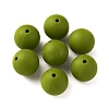 Food Grade Eco-Friendly Silicone Focal Beads SIL-WH0013-01M-1