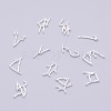 Eco-Friendly Alloy Cabochons PALLOY-WH0008-22S-1