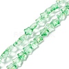 Transparent Glass Beads Strand X1-GLAA-F112-04G-1