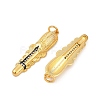 Brass Micro Pave Cubic Zirconia Pendants KK-U058-12G-2