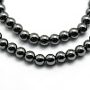 Grade AAA Magnetic Synthetic Hematite Round Bead Strands G-G644-B-11-1