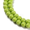 Synthetic Turquoise Beads Strands G-U004-02C-4
