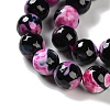 Natural Fire Crackle Agate Beads Strands G-M437-A01-01G-4