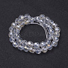 Glass Beads Strands GF8mm01Y-AB-3