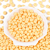 200Pcs Opaque Baking Paint Glass Seed Beads SEED-PA0001-01D-3
