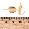Brass Stud Earring Findings KK-P340-16G-2