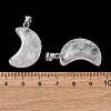 Natural White Agate Pendants G-F820-02L-02-2