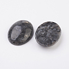 Natural Larvikite Flat Back Cabochons G-G741-30x40mm-04-2
