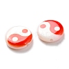 Printed Natural Freshwater Shell Beads SHEL-R129-07A-02-3