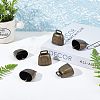 Retro Iron Bell Pendants IFIN-NB0001-28-3