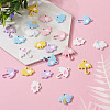  24Pcs 12 Style Spray Painted Alloy Pendants FIND-TA0002-55-14