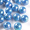Opaque Acrylic Beads X-MACR-S370-D20mm-9-1