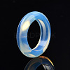 Opalite Plain Band Ring G-N0326-99F-4