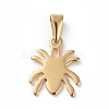 304 Stainless Steel Pendants STAS-I127-019G-1