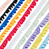 20M 10 Colors Stain Pleated Lace Ribbon OCOR-BC0007-42-1
