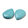 Synthetic Turquoise Big Pendants G-B070-21-2