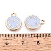Alloy Enamel Pendants ENAM-Q002-01G-02-3