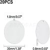 Stainless Steel Pendants LS-STAS-WH0026-01P-5