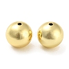 Rack Plating Eco-Friendly Brass Beads KK-M255-07C-G-1