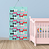 Soft Felt Large Capacity Hair Clips Storage Hangers AJEW-WH0332-92A-6