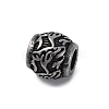 304 Stainless Steel European Beads STAS-S171-09AS-1