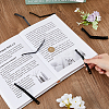 Steel Book Stand Page Clip FIND-WH0422-49-3