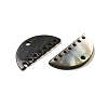 Natural Black Lip Shell Chandelier Component Links SHEL-M021-12-2