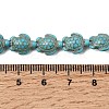 Synthetic Turquoise Beads Strands G-E456-35D-8x10mm-03-4