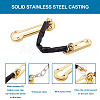 Stainless Steel Swing Bar Door Lock X1-SW-TAC0002-02B-4