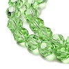 Transparent Glass Beads EGLA-A035-T10mm-D09-4
