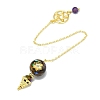 Round Resin Dowsing Pendulum Big Pendants G-C117-01G-01-1