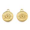 Ion Plating(IP) 201 Stainless Steel Pendants STAS-N098-223LG-3