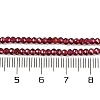 Natural Garnet Beads Strands G-F770-D02-02-5