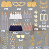 SUNNYCLUE DIY Tassel Dangle Earring Making Kit DIY-SC0020-42-2