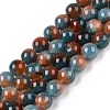 Dyed Natural White Jade Beads Strands G-T138-10mm-210-5-4