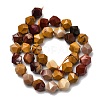 Natural Mookaite Beads Strands G-Z119-A07-03A-4