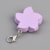 Resin Flower Pendant Decoration HJEW-WH0042-143D-2