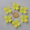 Frosted Acrylic Bead Caps MACR-S371-06A-717-3